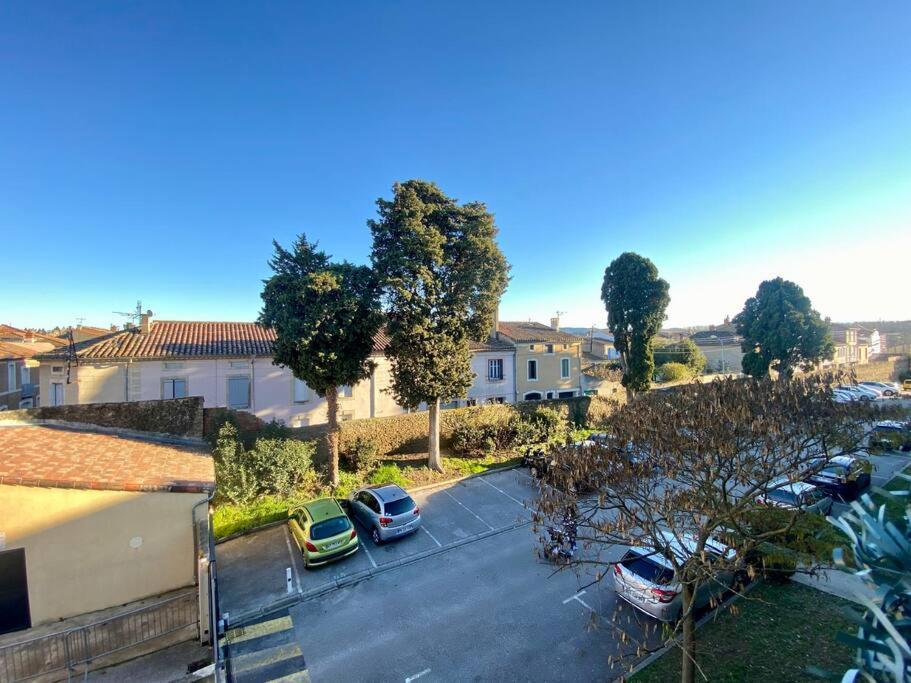 Apartament Le 24 Fevrier - Parking & Piscine - Vue Cite Medievale Carcassonne Zewnętrze zdjęcie